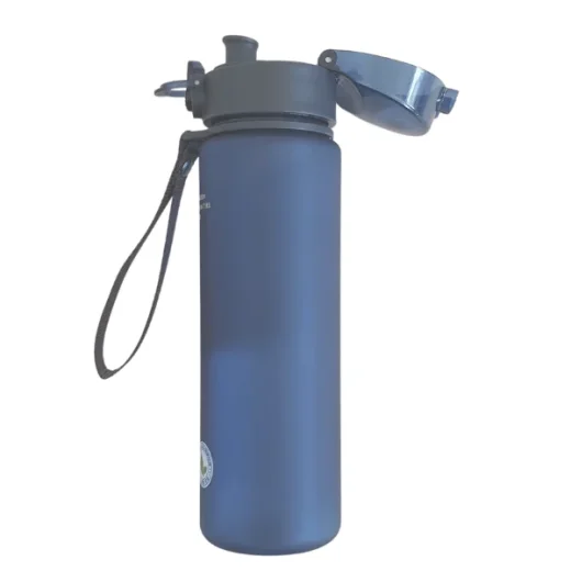 560 ml Blue Bottle Side View