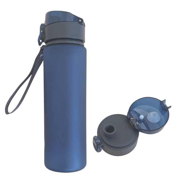 Water Bottle BPA Free Blue 560 ml