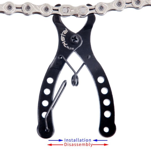 Dual use for installing and disassembly of bike chain