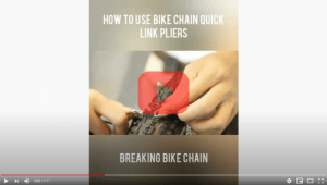 How to Break Bike chain with pliers video preview image