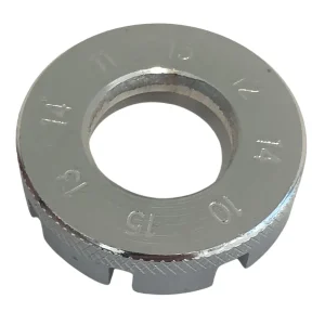 Mountain bike spoke nipple tool angled 1