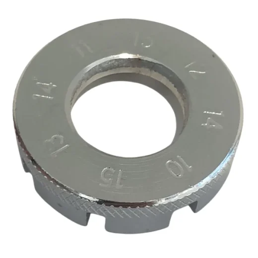 Mountain bike spoke nipple tool angled 1