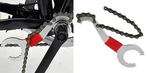 Bottom bracket wrench for removing the bottom bracket.
