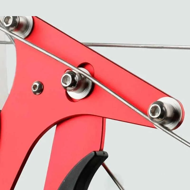 spoke tensipmeter measuring spoke tension on a bike wheel 1