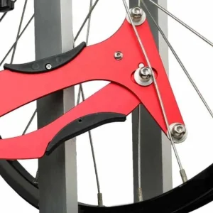 using s spoke meter tool on a bike wheel 1