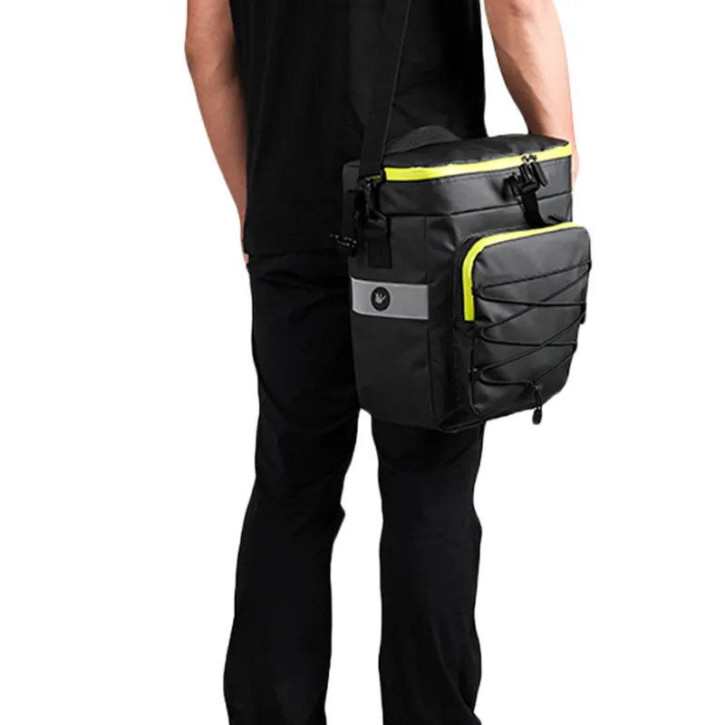 Adsports RK19665 side pannier bag converts to shoulder bag