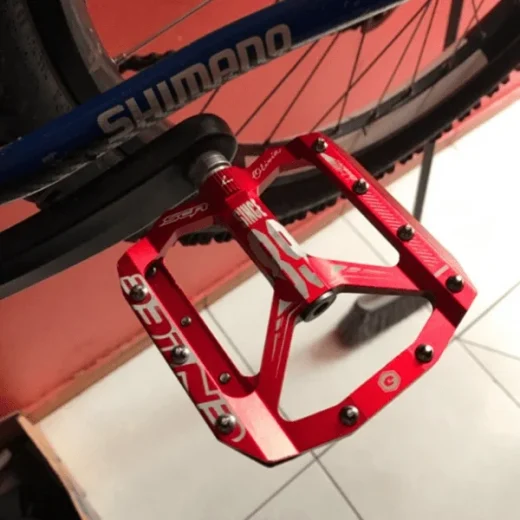 Aluminium Bike Pedals On Mountain Bike 1