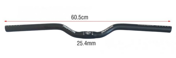 Mountain Bike Riser Bars 600mm | 25.4mm - Adsports NZ