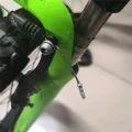 Bike cable with end cap