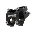 Black bike stem
