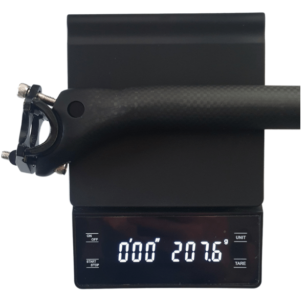 Weight on scales 207.6 grams