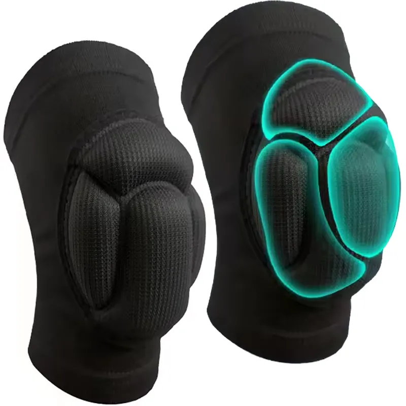 Unisex Knee Pads for Extreme Sports Fit Women and Men (Pair) Large Size