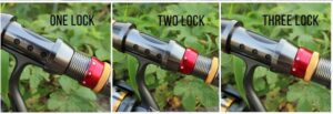 Rod triple lock system