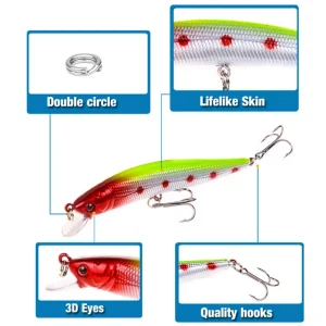 Floating fishing lure specifications 4