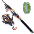 Telescopic Rod and Reel Combo 3 6M DK5000 with bonus fishing line