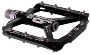 Lightweight pedals for mountain bikes angle shot