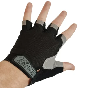 bicycle glove on left hand