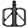 Black Bike Pedals Aluminum Alloy Mountain Bicycle 1
