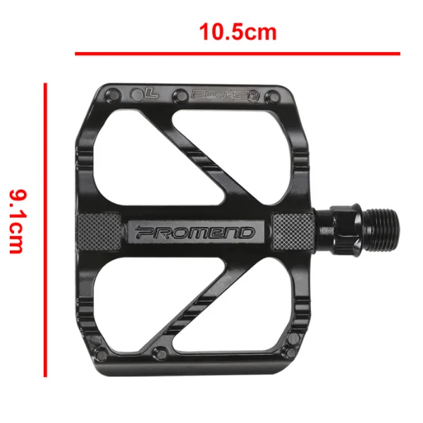 Black bike pedal dimesnions 1