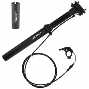 Dropper Post 31.6mm with External Routing 100 mm Drop Inlcudes Shim Adaptor