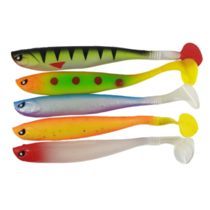 Soft Bait Lures Assorted 5 Pack 10 gram Adsports SFL5P