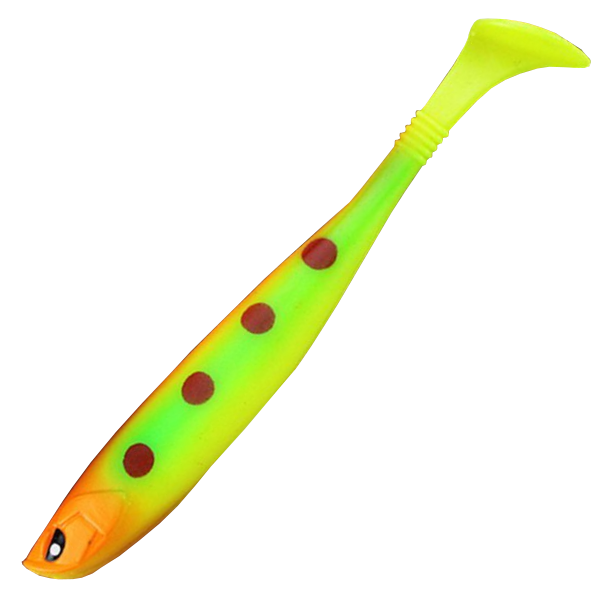 green orange and red lure