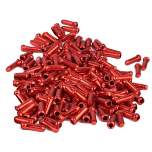 Red Bike Cable End Caps for Brake Wire and Gear Wire