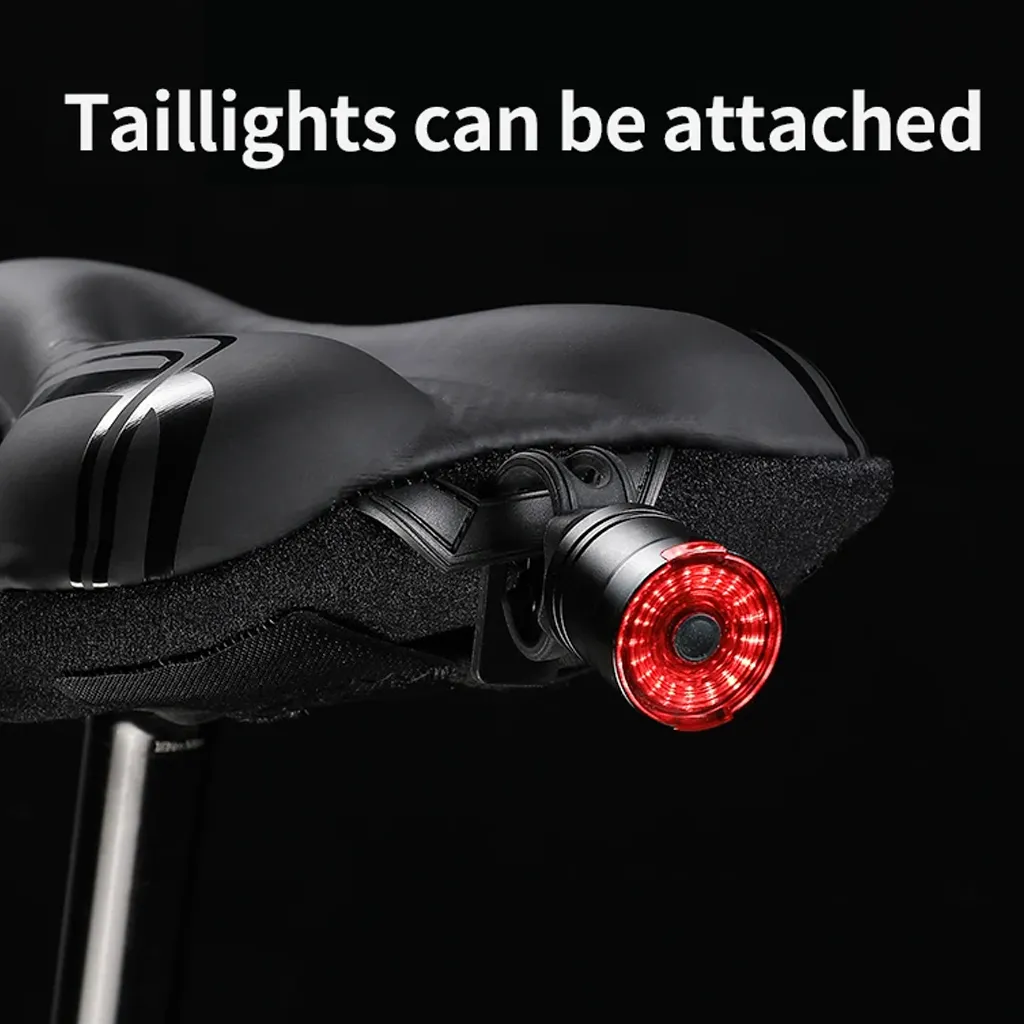 image show tailgate light attched to padded bicycle seat cover