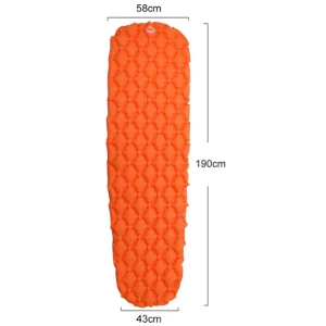 orange sleeping pad dimensions