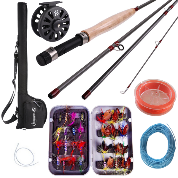 Fly Fishing Set Rod and Reel Combo 2.89m SFFS-289