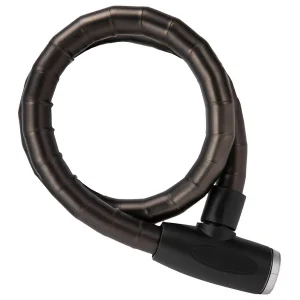 black bicycle lock