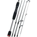 5 Section Spinning Rod 1 5m Long Grey SFR5S15S
