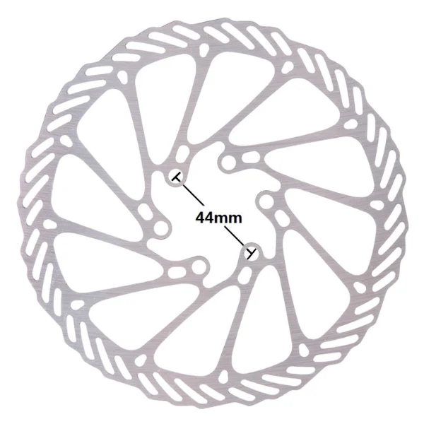 44mm screw spacing on 180mm brake rotor