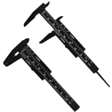 Black Plastic Mini Vernier 
Calipers Measure up to 
81 mm Adsports PVC81-B