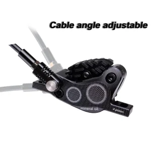 Black multiple cable adjustment