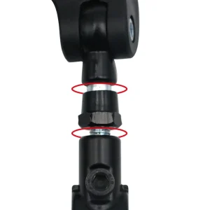 Mirror swivel base