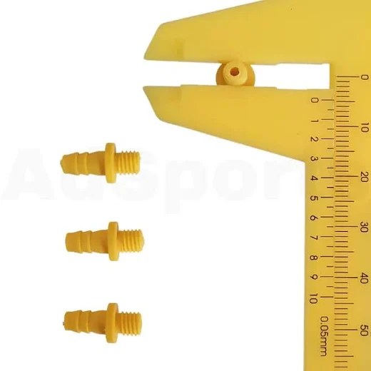 bicycle hydraulic brake bleed kit m6 short connectors
