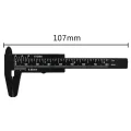 black mini Plastic Vernier Calipers 1