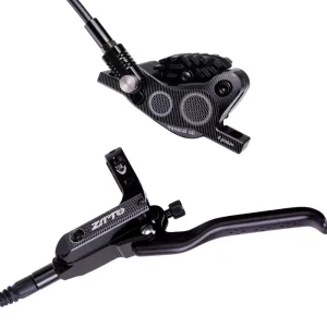 left hydraulic brake black