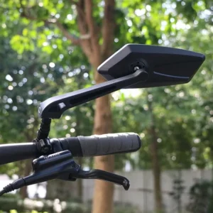 right bike rear mirror front bicycle view