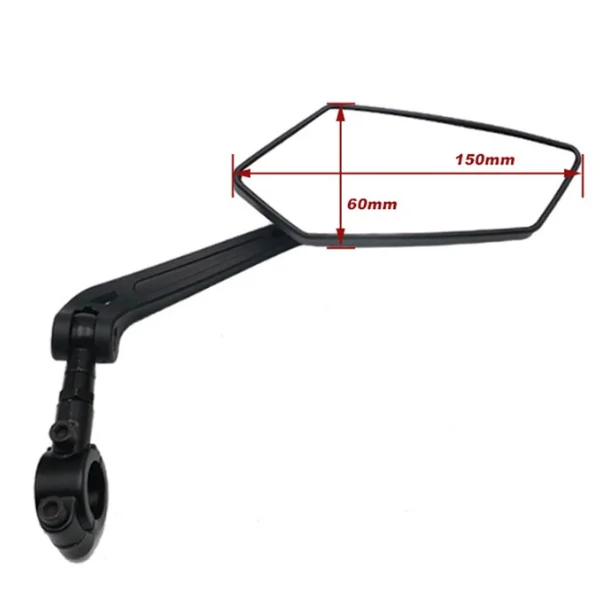 right side mirror dimensions