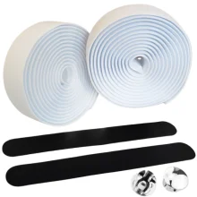 White Bicycle Handlebar 
Tape With Bar Ends 
20cm