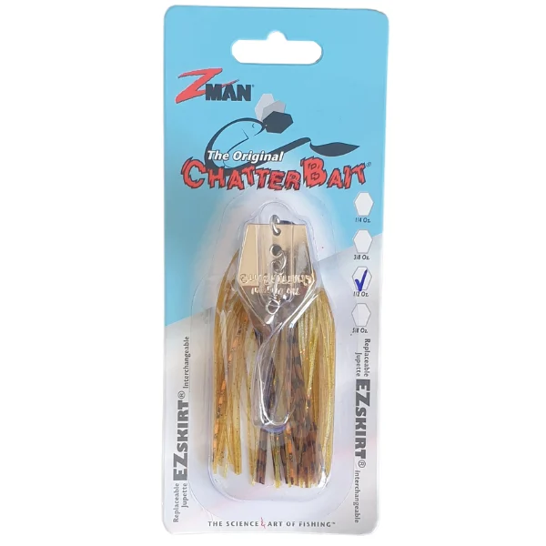 Carolina Craw CB12 73 Chatter Bait Z Man Front packaged view