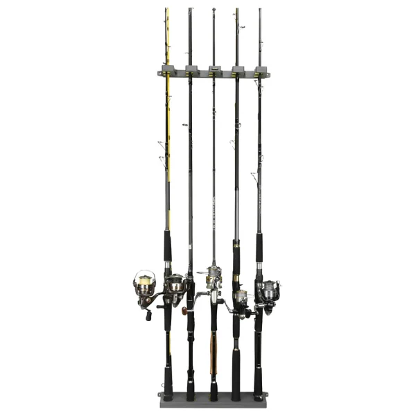 Veritcal mounting wall bracket for rods