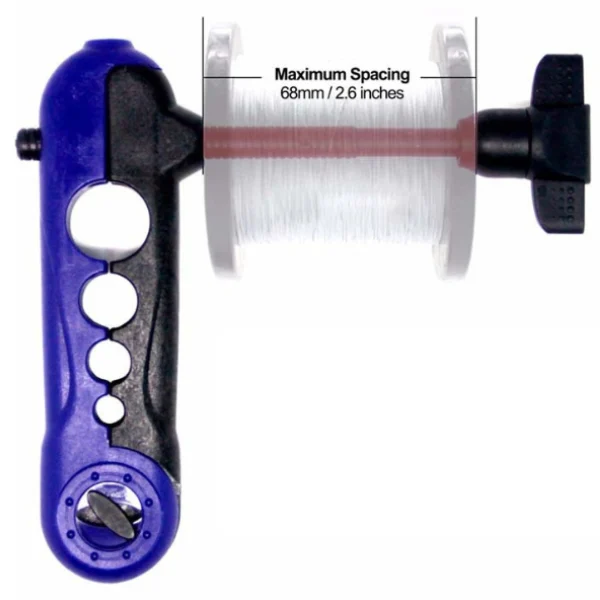 maximum line spool size