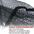 rubber coated netting close up image