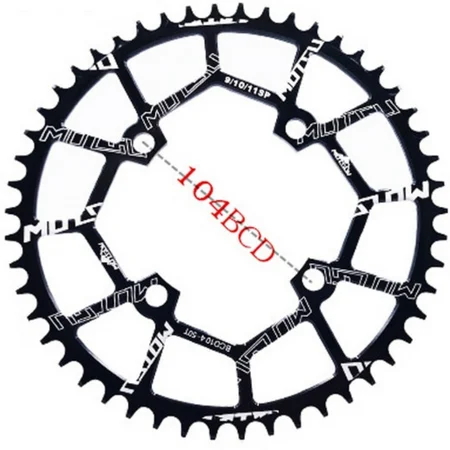 104BCD narrow wide chainring