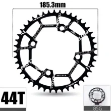 44T Narrow Wide 
Chainring 104BCD 
Bicycle Chain Ring