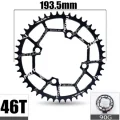 46T Narrow Wide Chainring 104BCD Bicycle Chain Ring MOTSUVCR46T B Black