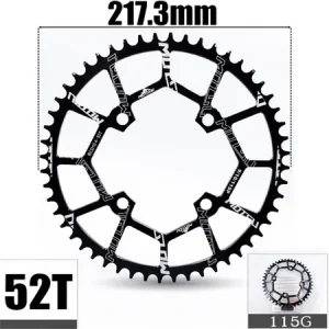52T Narrow Wide Chainring 104BCD Bicycle Chain Ring